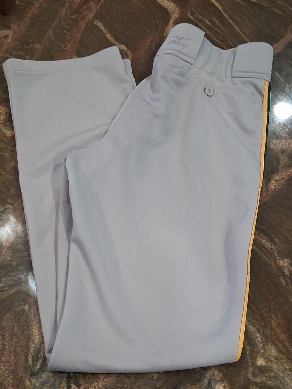 Mizuno Gray Baseball Pants